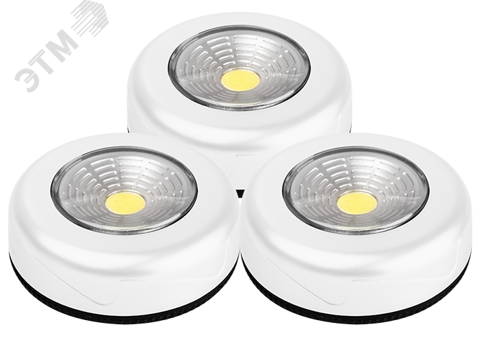 Подсветка пушлайты TF3-3xL1W-wh белые ФАZА