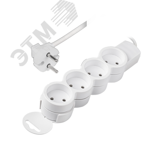 Удлинитель бытовой ФАZА  FX-04-500 (4 х 5,0), 10А