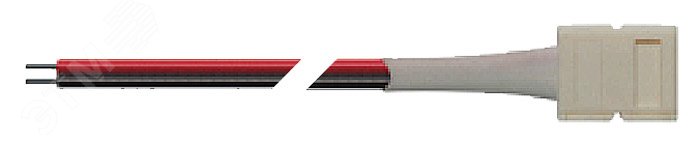 Коннектор для светодиодной ленты PLSC-10x2/15 (5050) уп 10шт.