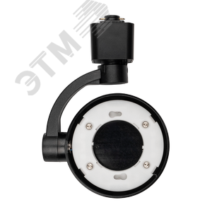 Светильник светодиодный трековый на шинопровод ДПО GX53 PTR 32 GX53 BL 230V IP20 без лампы черный корпус