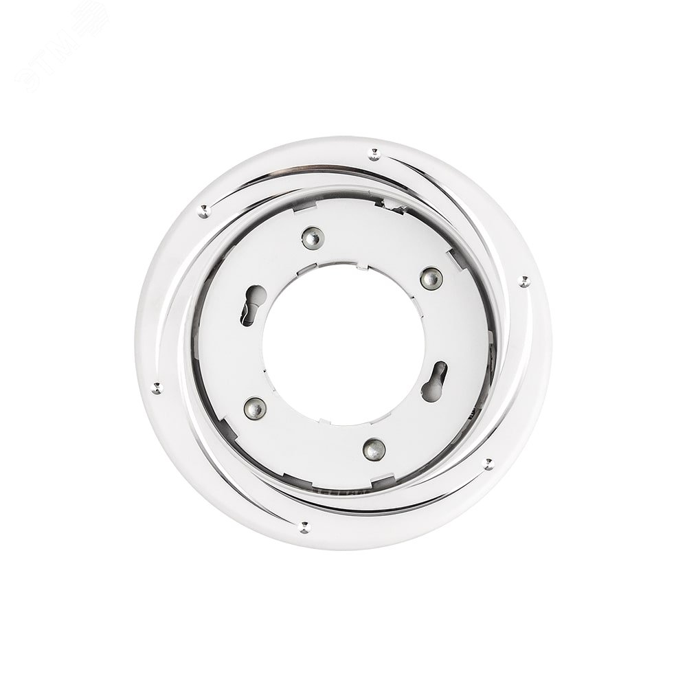 Светильник светодиодный ДВО-15W встраиваемый под лампу GX53 декоративный AL33 белый без лампы