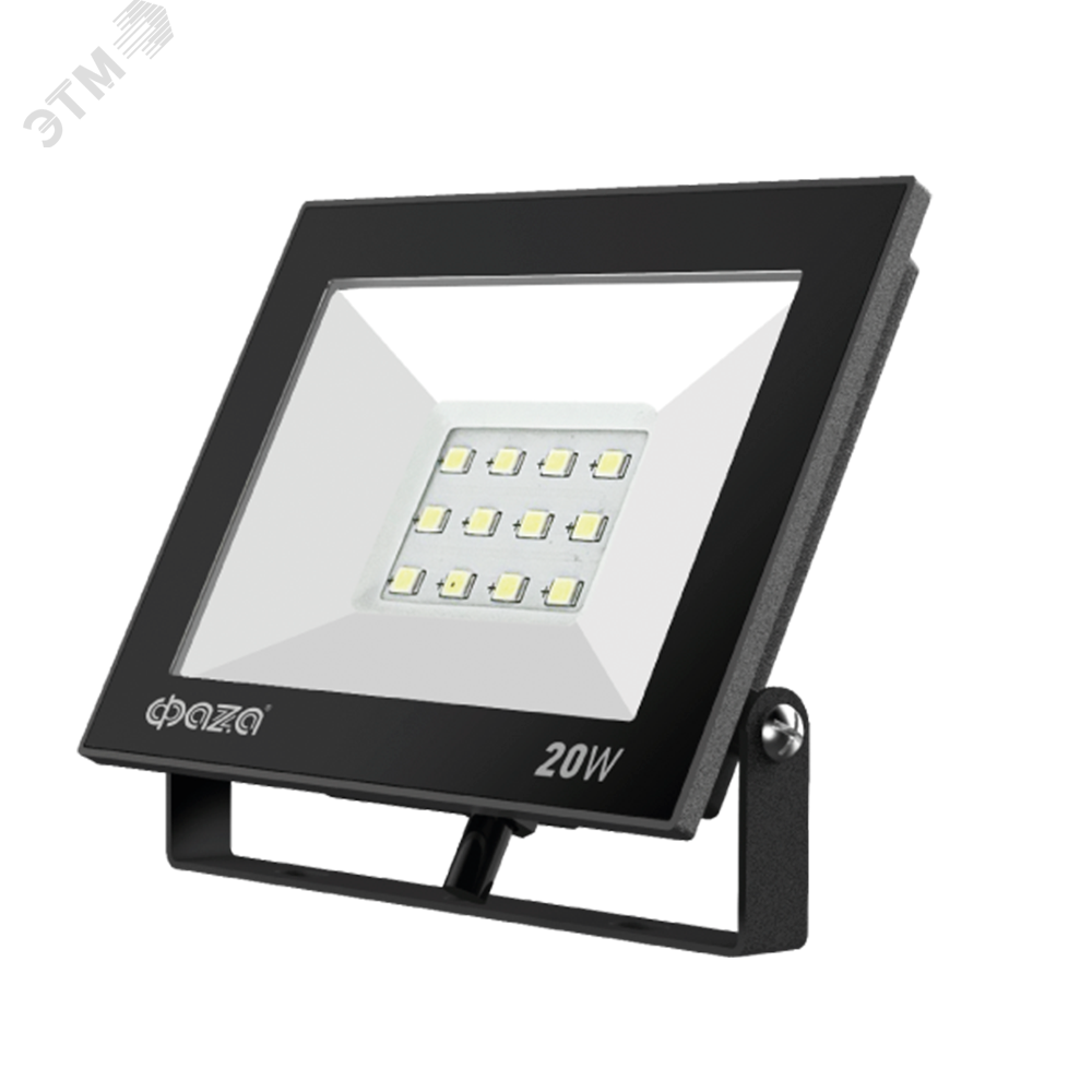 Прожектор светодиодный СДО-20 20Вт 6500К 1600Лм IP65  ФАZА