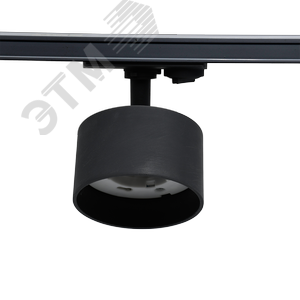 Светильник светодиодный трековый на шинопровод ДПО GX53 без лампы черный корпус Jazzway
