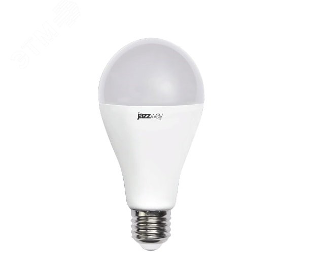 Лампа светодиодная LED 30вт E27 холодный белый, груша