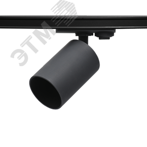 Светильник светодиодный трековый на шинопровод ДПО GU10 без лампы черный корпус Jazzway