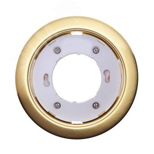 Светильник встраиваемый под лампу GX53 PGX53 10639.23 золото матовое