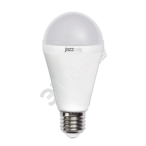 Лампа светодиодная LED 20w E27 4000K груша 230/50 Jazzway