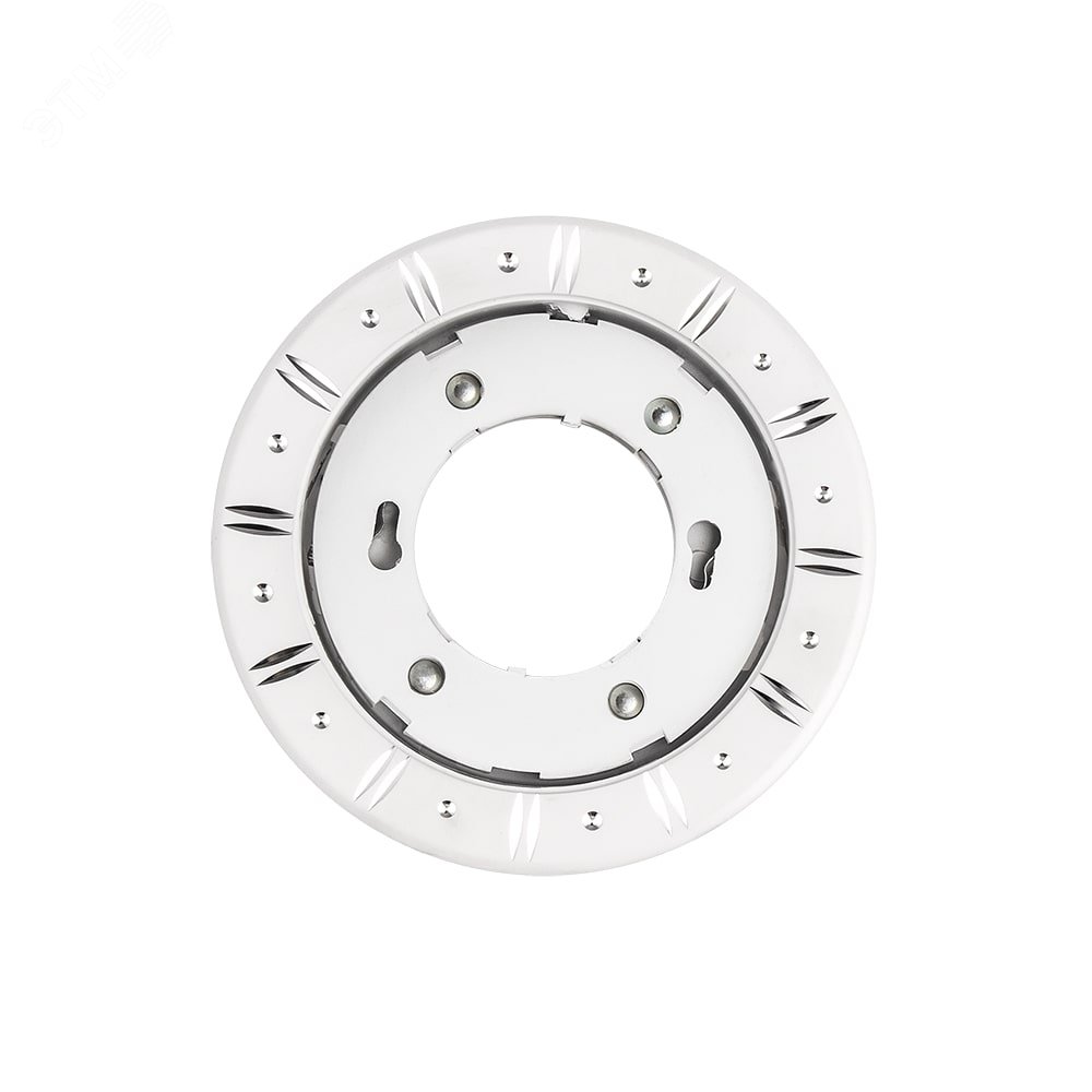 Светильник светодиодный ДВО-15W встраиваемый под лампу GX53 декоративный AL31 белый без лампы