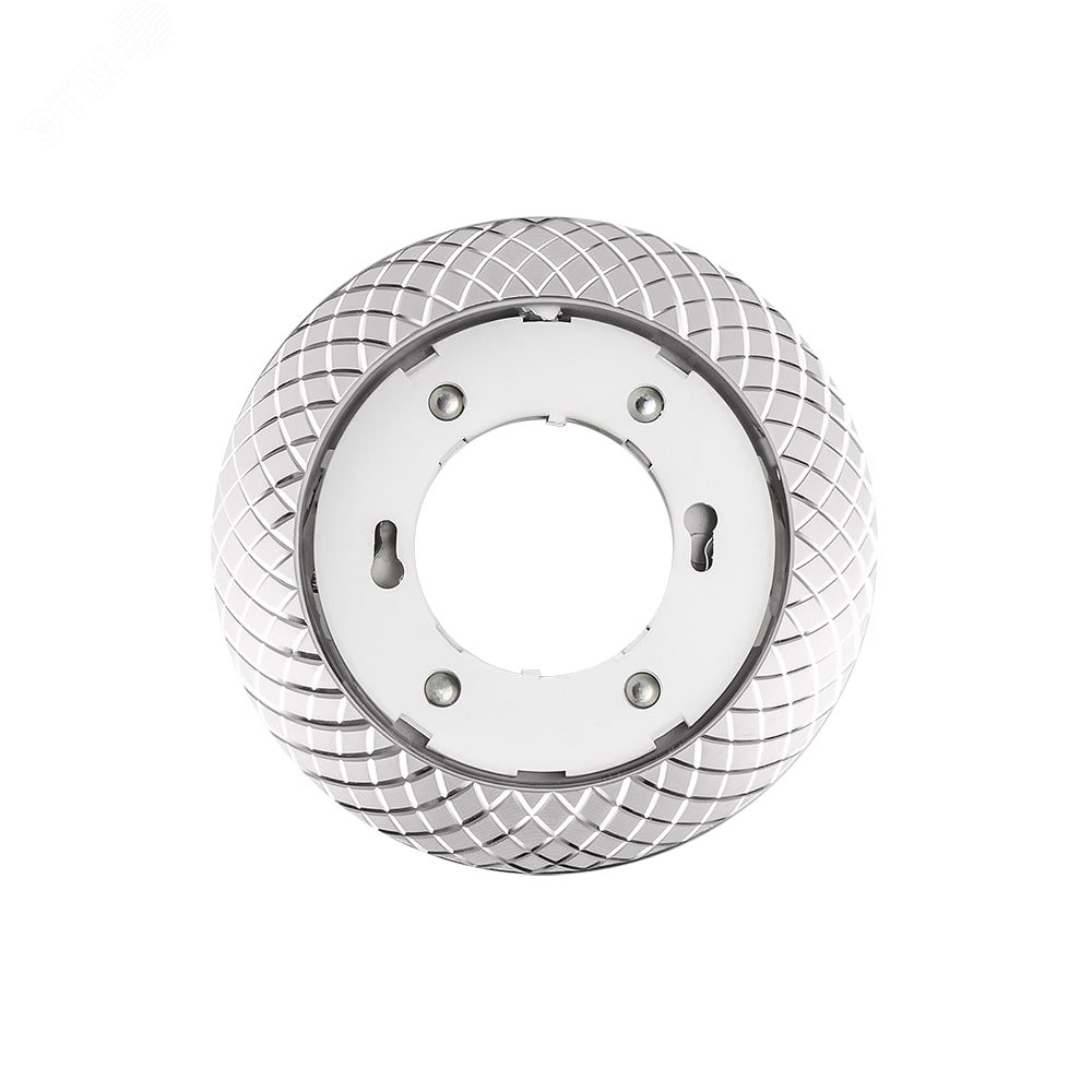 Светильник светодиодный ДВО-15W встраиваемый под лампу GX53 декоративный AL34 хром без лампы