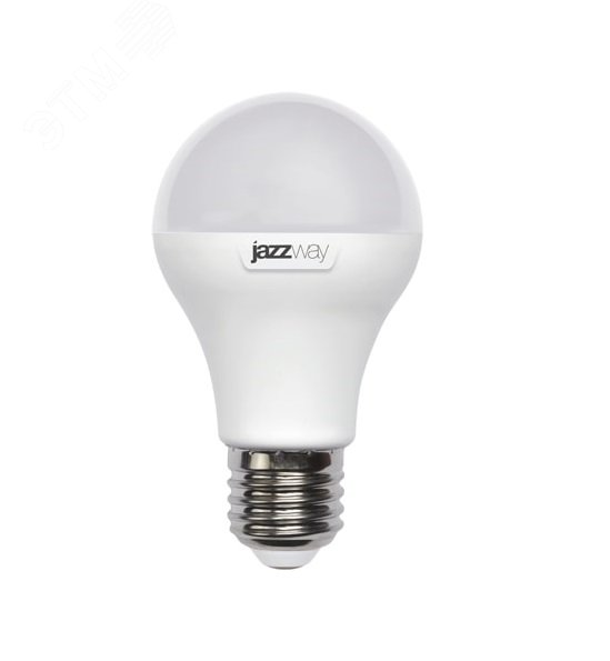 Лампа светодиодная LED 15w E27 4000K груша 230/50 Jazzway