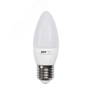 Лампа светодиодная LED 9Вт Е27 теплый белый матовая свеча