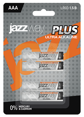 Элемент питания LR03 (AAA) алкалиновая уп. 4 шт. Ultra PLUS BL-4