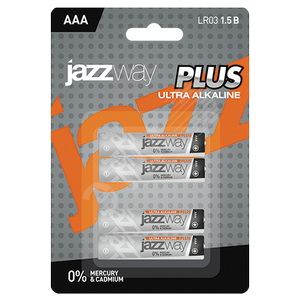 Элемент питания LR03 (AAA) алкалиновая уп. 4 шт. Ultra PLUS BL-4