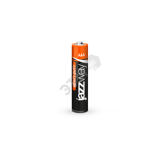 Элемент питания R03 (AAA) солевой , уп. 4 шт. JAZZway Heavy Duty