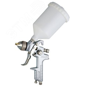 JA-HVLP-6109 Пистолет покрасочный "Краскопульт" системы HVLP, бачок верхний нейлоновый 0.6 л, дюза 1.4 мм