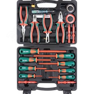 PSV120S Набор диэлектрический с изолентой, отверток стержневых и шарнирно-губцевого инструмента, 20 предметов