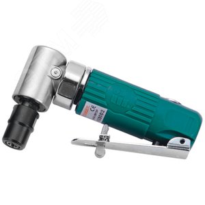 JAG-0913FMK Набор бормашинка пневматическая угловая 18000 об/мин., патрон 3/6 мм, L-124 мм с насадками, 15 предметов