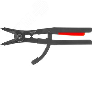 P9916C Щипцы прямые с фиксатором для стопорных колец, разжим, 85-170 мм, 3.5-4.0 мм, 400 мм