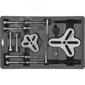 AE310051 Съемник многофункциональный с болтовыми захватами в наборе, диапазон захватов 30-120 мм