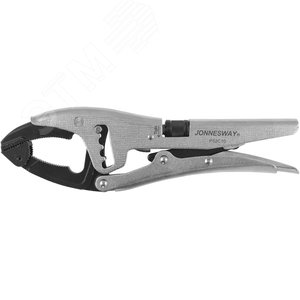 P52C10 Зажим ручной переставной с шарнирной губкой и трубным захватом, 250 мм, 0-80 мм