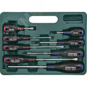 D04PP08S Набор отверток стержневых FULL STAR, 8 предметов