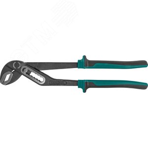 P28112 Клещи переставные с коробчатым захватом и двухкомпонентными рукоятками, 300 мм, 0-46 мм