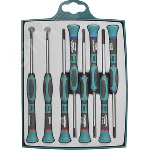 D3765P08S Набор отверток для точной механики, 65 мм, 8 предметов