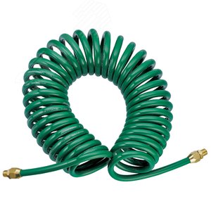 JAZ-7214F Шланг полиуретановый спиральный для пневматического инструмента 5х8 мм, 13 м