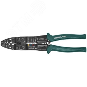 V1402 Клещи многофункциональные для снятия изоляции и обжима наконечников, 250 мм