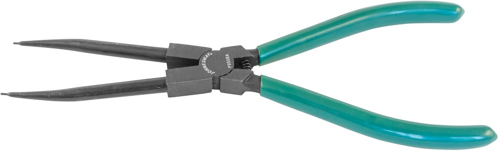 P9508A Щипцы прямые для стопорных колец удлиненные с ПВХ рукоятками, сжим, 215 мм, 10-32 мм