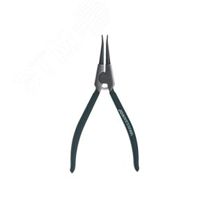 AG010009 Щипцы прямые для стопорных колец с ПВХ рукоятками, разжим, 230 мм, 32-80 мм