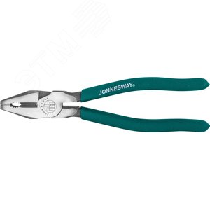 P017 Пассатижи с увеличенными рычагами ПВХ рукоятками, 180 мм