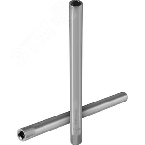 AI050092 Головка торцевая свечная 12-гранная глубокая 3/8''DR,  L-250 мм, 14 мм