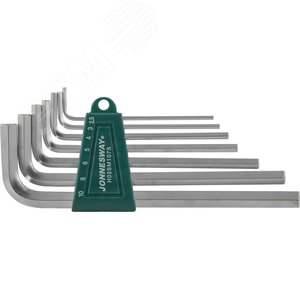 H02SM107S Комплект угловых шестигранников LONG 2,5-10мм, 7 предметов S2 материал