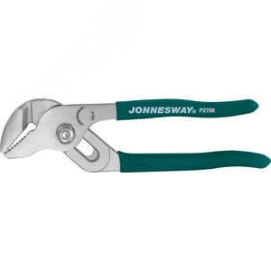 P2706 Клещи переставные с трубным захватом и ПВХ рукоятками, 160 мм, 0-20 мм