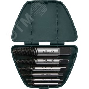 AG010048 Комплект экстракторов "съемник шпилек" 1/8"-3/4", 6 предметов