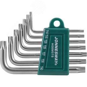 H08M07S Набор ключей торцевых TORX® Т10-40, 7 предметов