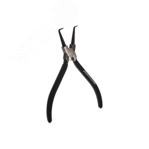 AG010005 Щипцы загнутые 90° для стопорных колец с ПВХ рукоятками, сжим, 180 мм, 19-60 мм