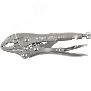 P32M05A Зажим ручной с фиксацией, трубный захват, 125 мм, 0-28 мм