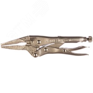 P36M06A Зажим ручной с фиксацией, и удлиненными губками, 160 мм, 0-50 мм