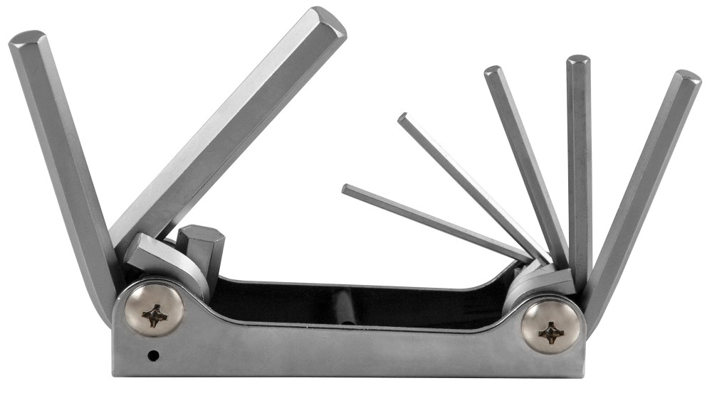 H01M07SF Набор ключей торцевых шестигранных в ключнице, 7 предметов