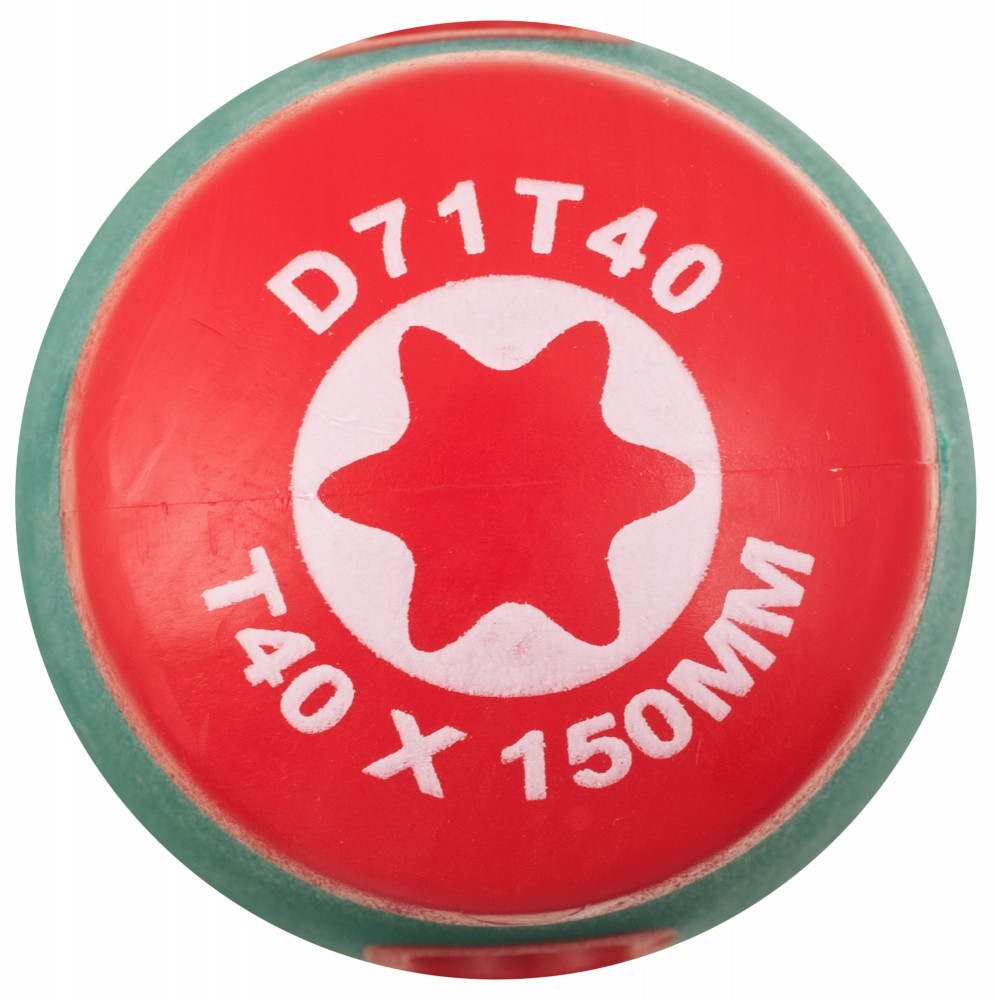 D71T40 Отвертка стержневая TORX® ANTI-SLIP GRIP, T40х150