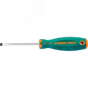 D71S6100 Отвертка стержневая шлицевая ANTI-SLIP GRIP, SL6.5х100 мм