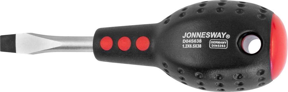 D04S638 Отвертка стержневая шлицевая FULL STAR, SL6.5х38 мм