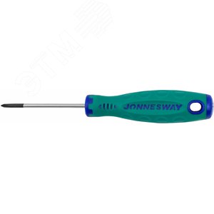 D71P060 Отвертка стержневая крестовая ANTI-SLIP GRIP, PH0x60 мм