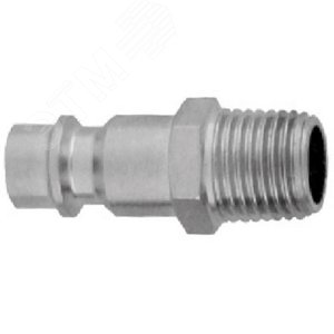 GM-04PM Штуцер БРС европейского типа с наружней резьбовой частью BSPT 1/2"