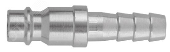 GM-02PH Штуцер БРС европейского типа с установочной частью под шланг 6.3 мм