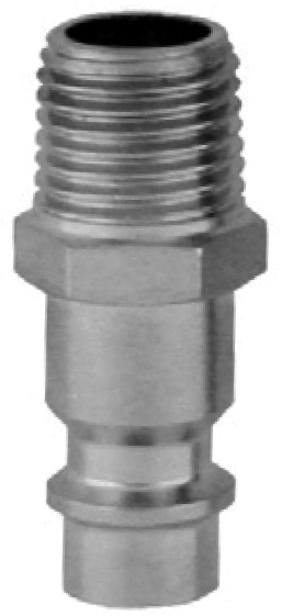 GM-02PM Штуцер БРС европейского типа с наружной резьбовой частью BSPT 1/4"