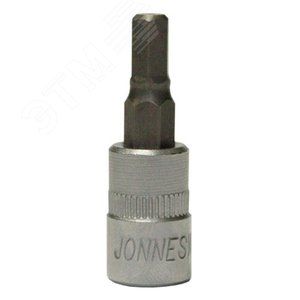 S09H205 Насадка торцевая 1/4"DR с вставкой-битой шестигранной, H5, 37 мм