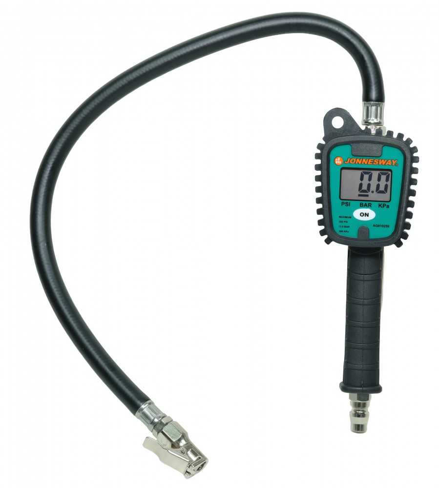 AG010259 Пистолет для подкачки шин с цифровым манометром